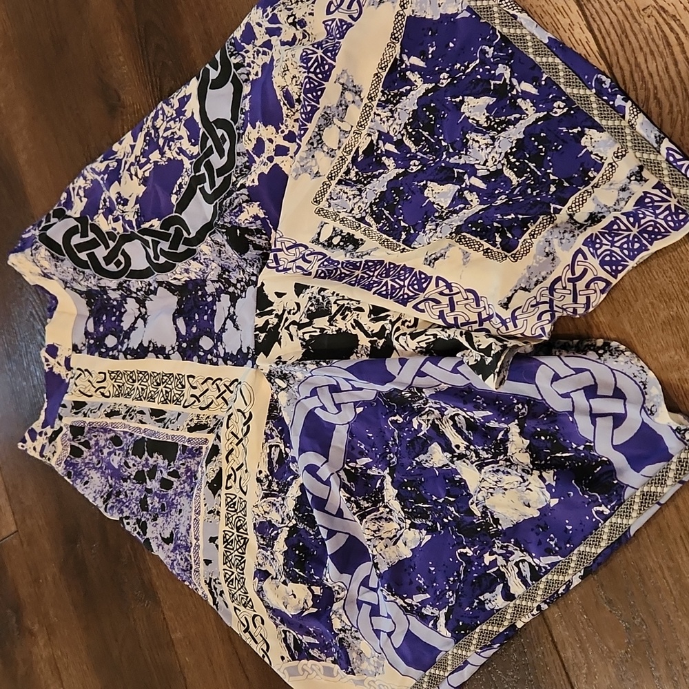 Rare Ohne Title Silk Draped Boho Skirt